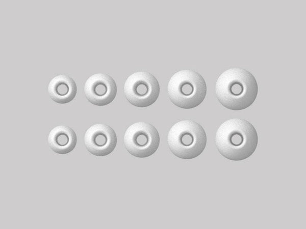 Silicone Ear Tips White - a-Jays Five